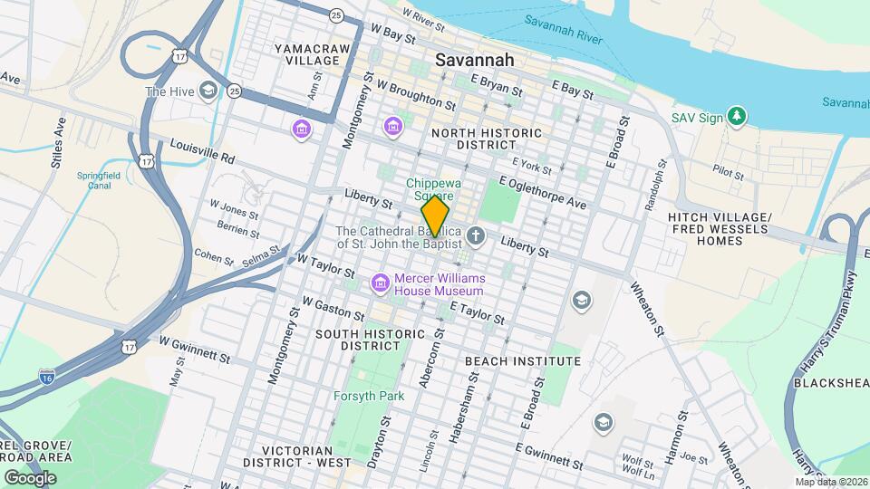 20 E Macon St Mapa y Detalles de la Ubicación
