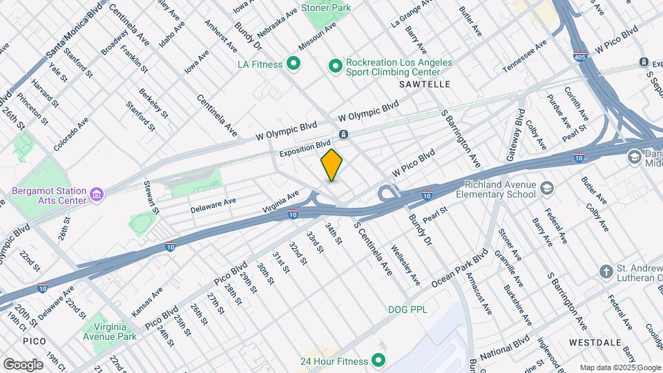 12340 Tennessee Ave Map and Location Details