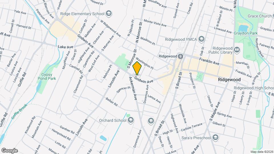 195 Godwin Ave Map and Location Details