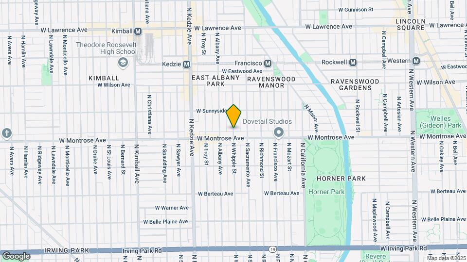 4414 N Kedzie Ave Map and Location Details