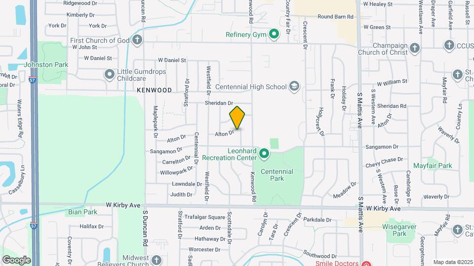 2503 Alton Dr Mapa y Detalles de la Ubicación