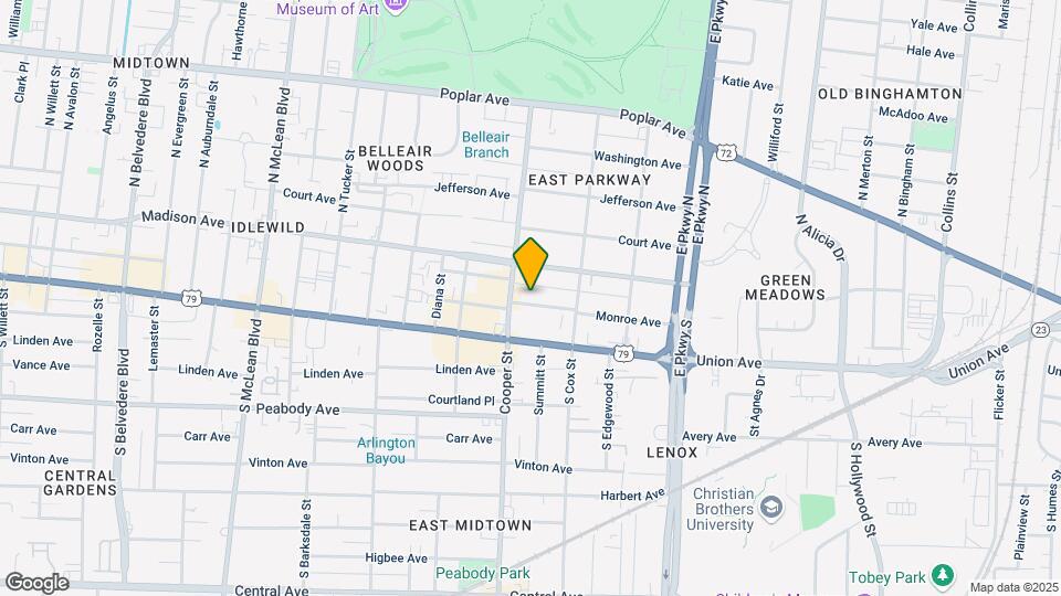 2158 Monroe Ave Mapa y Detalles de la Ubicación