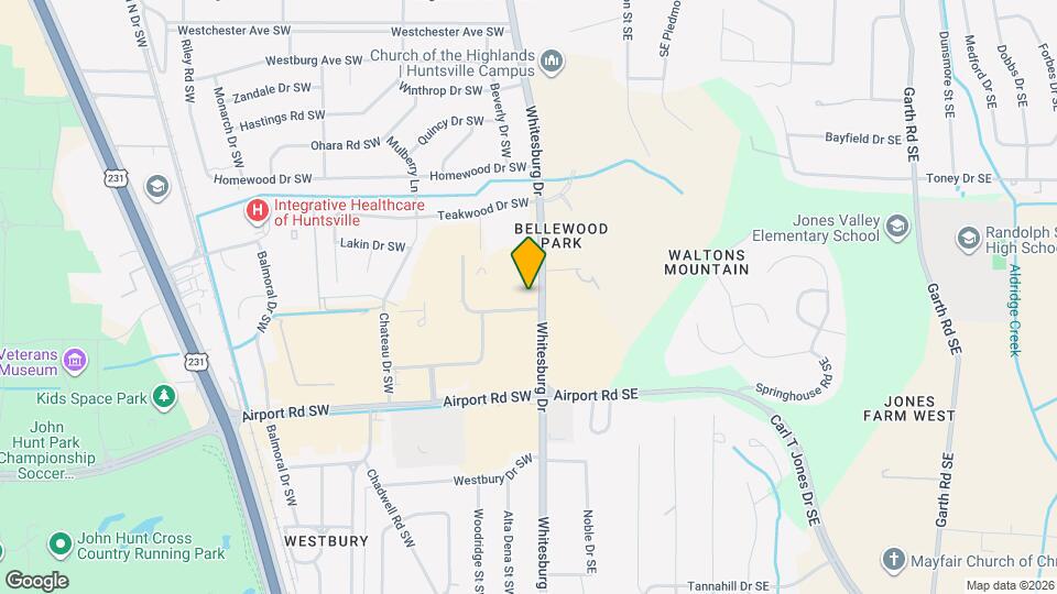 4770 Whitesburg Dr Map and Location Details