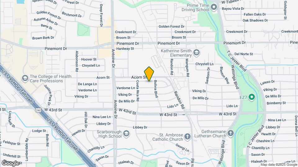 5117 De Lange Ln Map and Location Details