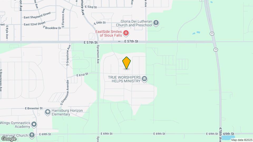 5200 E 61st St Map and Location Details