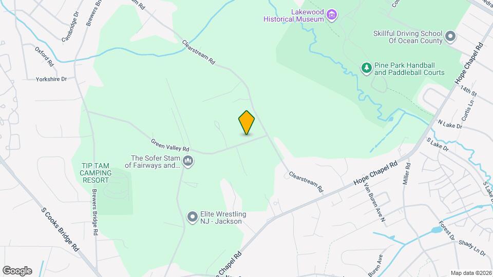 878 Green Valley Rd Map and Location Details