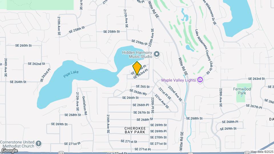 21737 SE 263rd Pl Map and Location Details