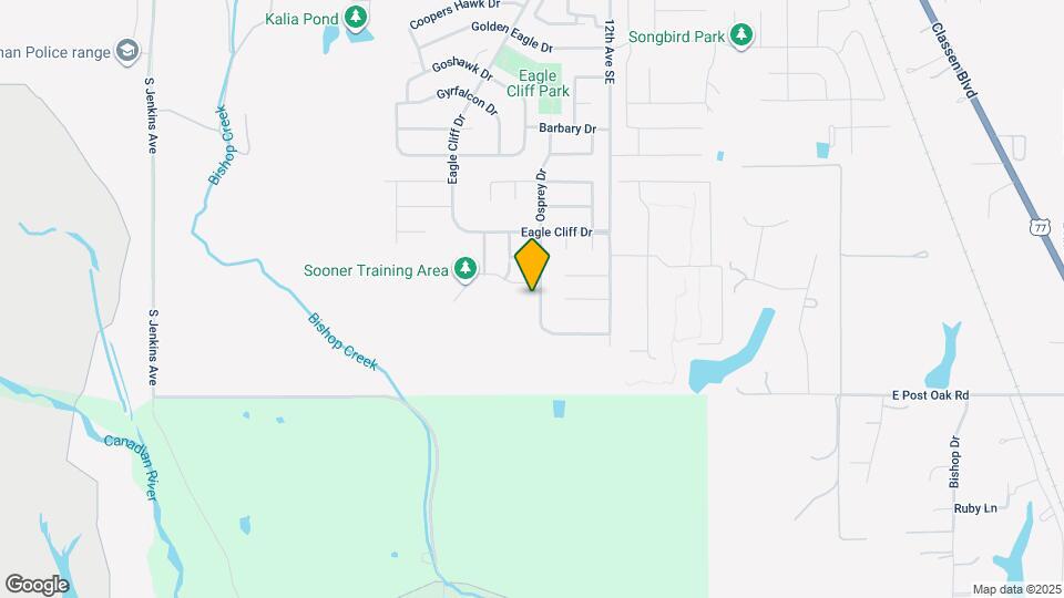 4600 Osprey Dr Map and Location Details