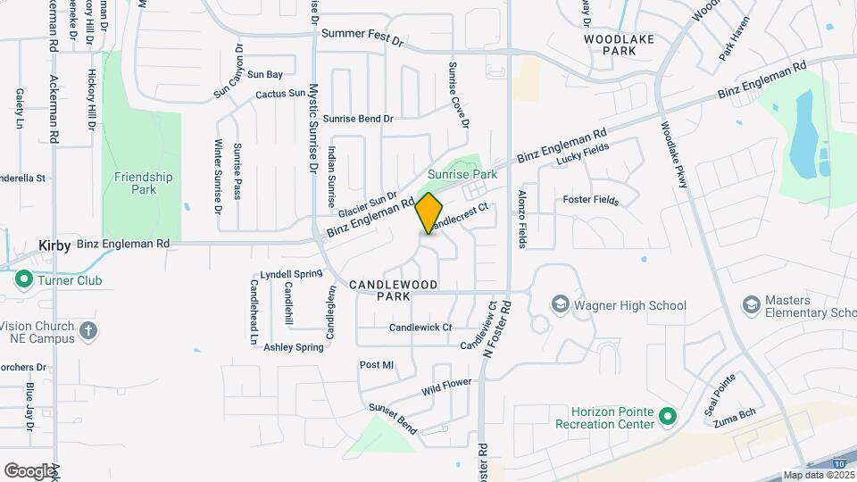 3830 Candlestone Dr Map and Location Details