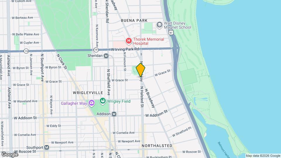 3803 N Broadway, Unit Unit 3807-2 Map and Location Details