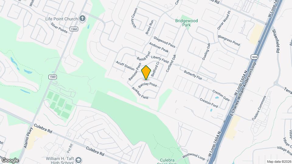 11059 Barclay Point Map and Location Details