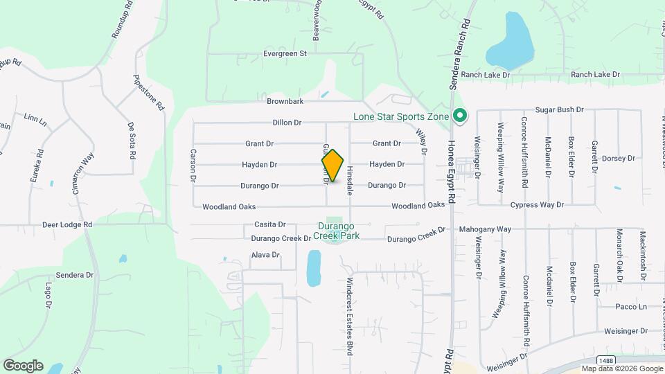 814 Gunnison Dr Map and Location Details