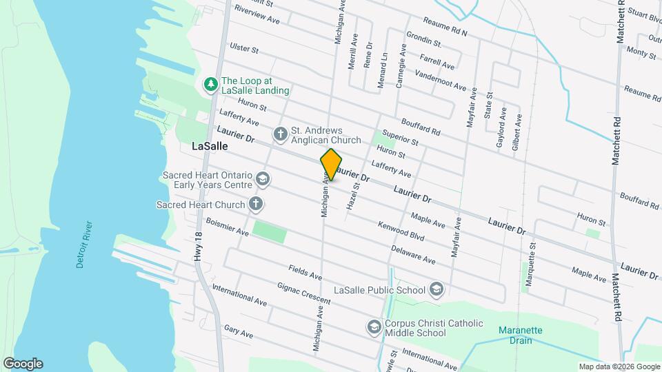 305 Maple Ave Map and Location Details