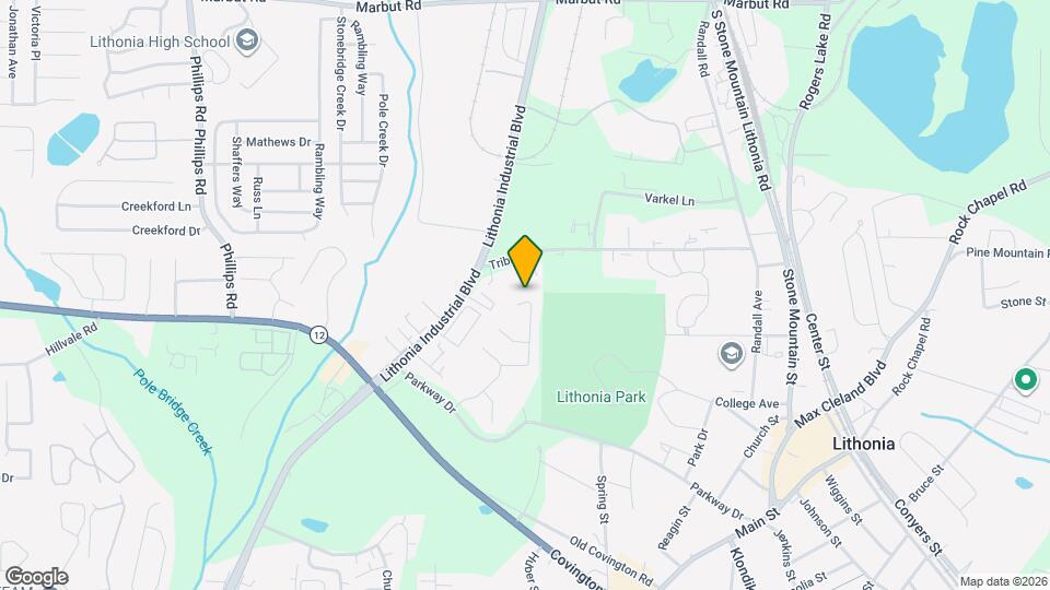 2614 Parkway Trail Map and Location Details