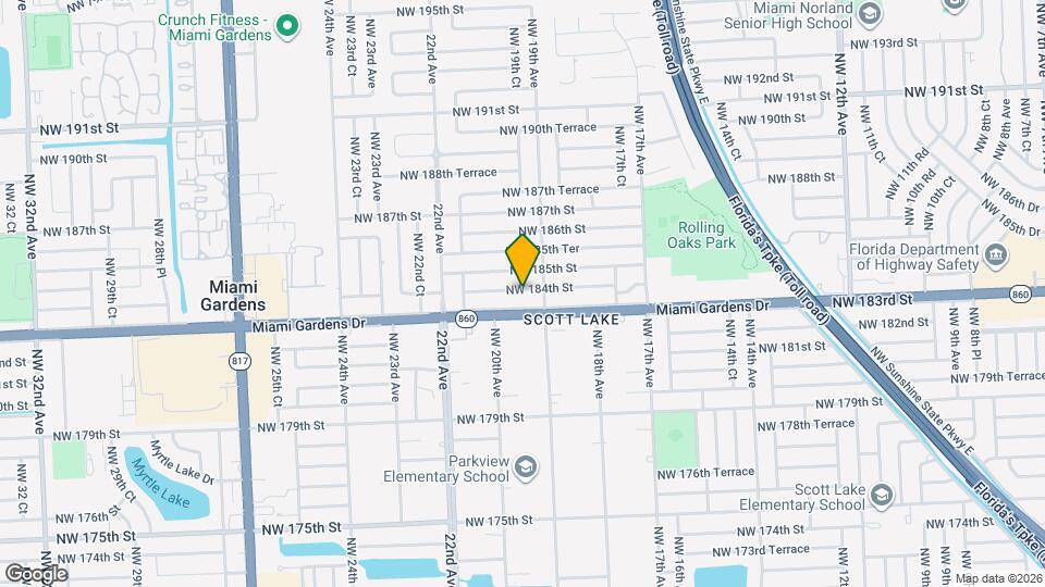 1930 NW 184th St Map and Location Details