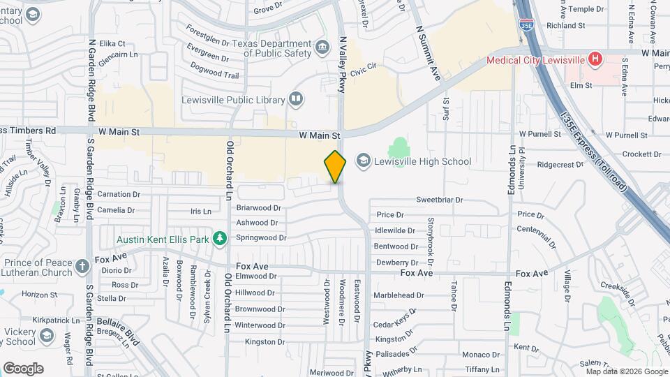 737 Alice Ln Map and Location Details