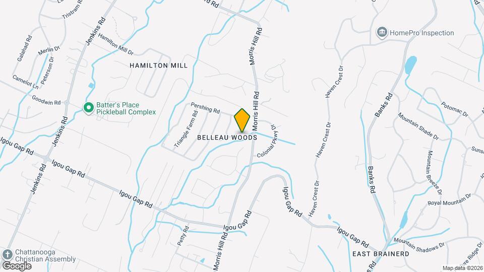 8676 Belleau Woods Dr Map and Location Details