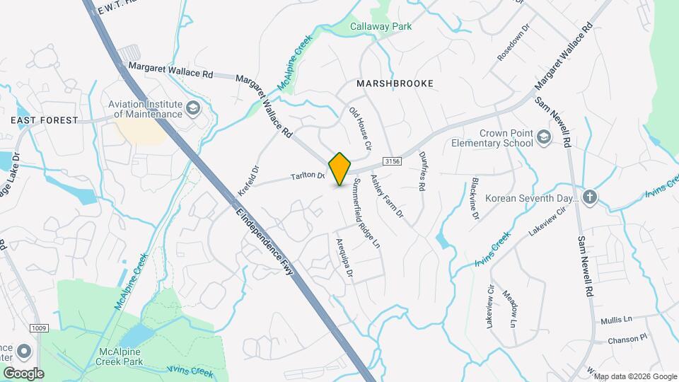 2924 Little Stream Ct Map and Location Details