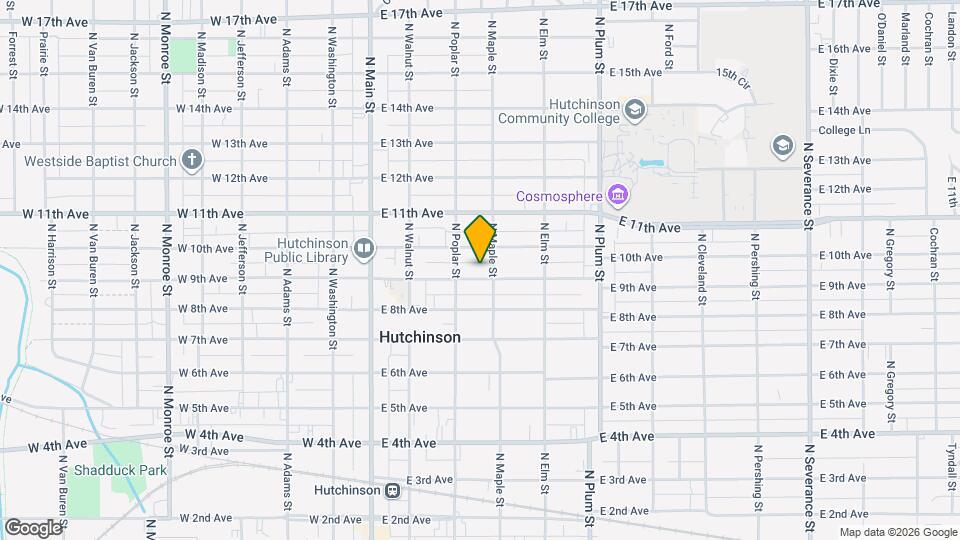 212 E 9th Ave Map and Location Details