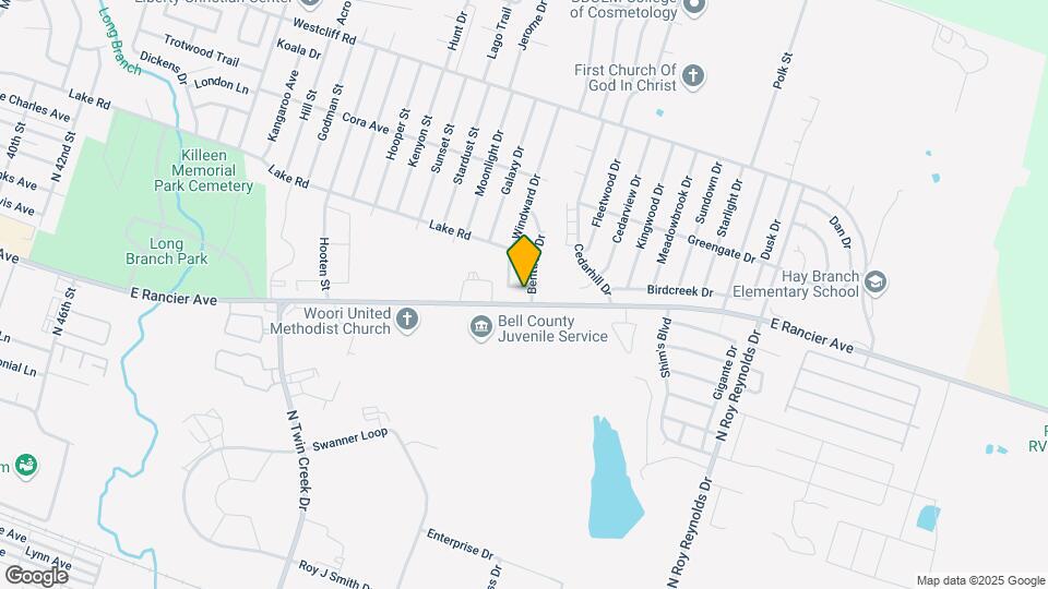 1401 Windward Dr Map and Location Details