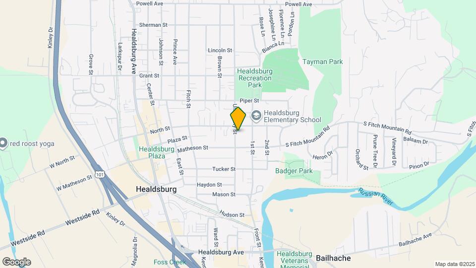 328 University St Map and Location Details