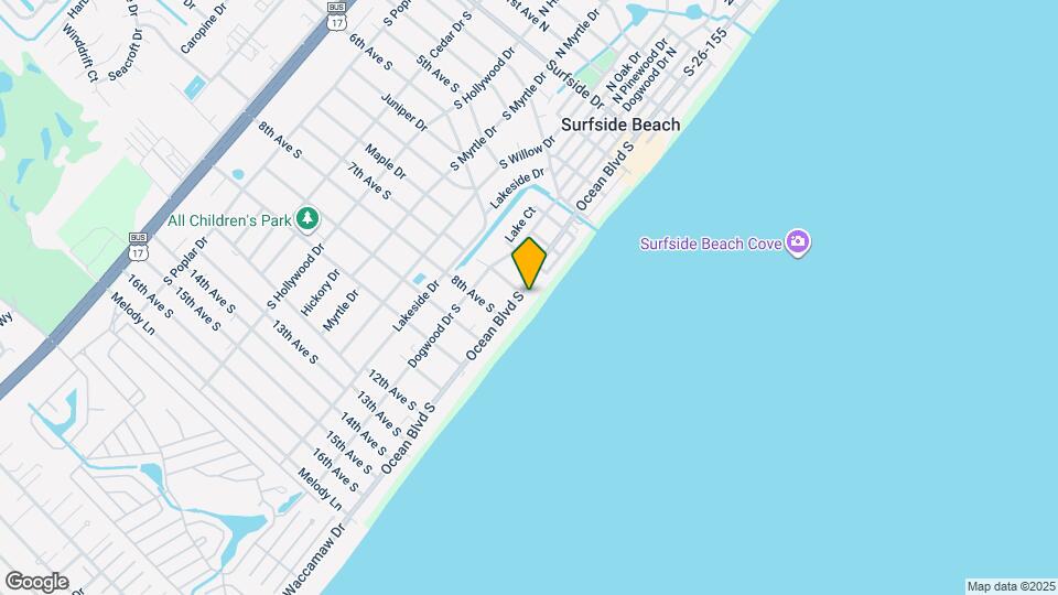 621 S Ocean Blvd, Unit Boston Commons 201 Map and Location Details