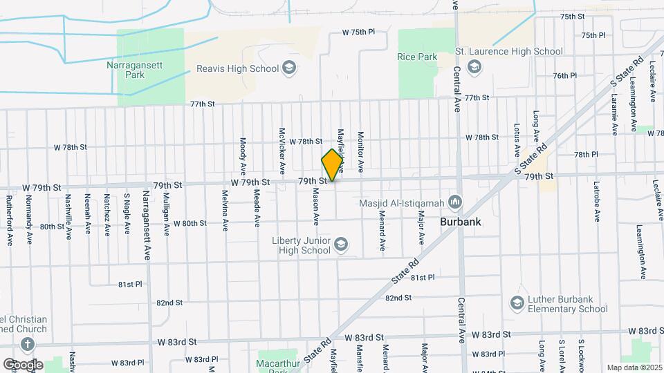 5901 W 79th St Map and Location Details
