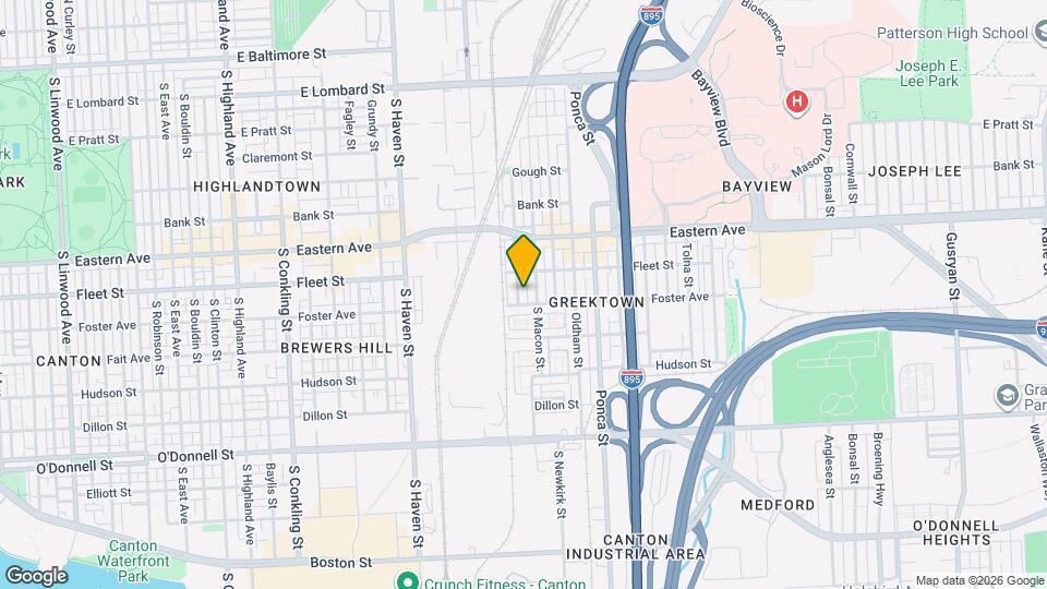 635 S Lehigh St Map and Location Details