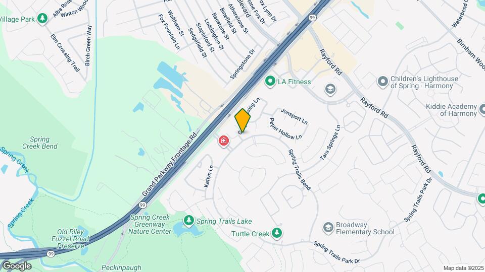 2102 Cory Crossing Ln Map and Location Details