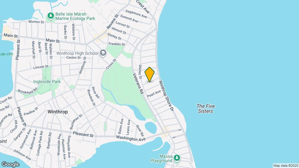 25 Seafoam Ave Map and Location Details