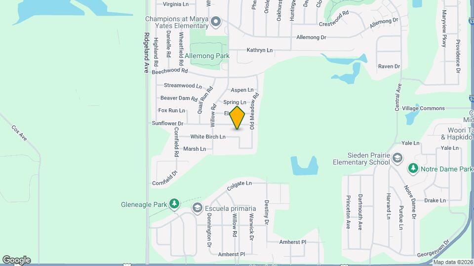 6048 White Birch Ln Map and Location Details