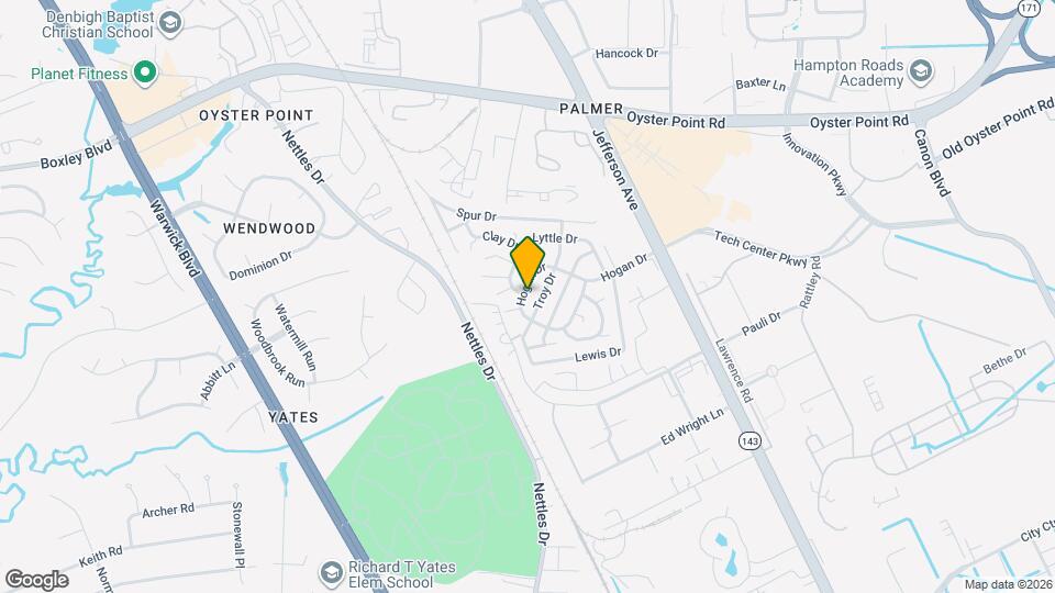 222 Hogan Dr Map and Location Details