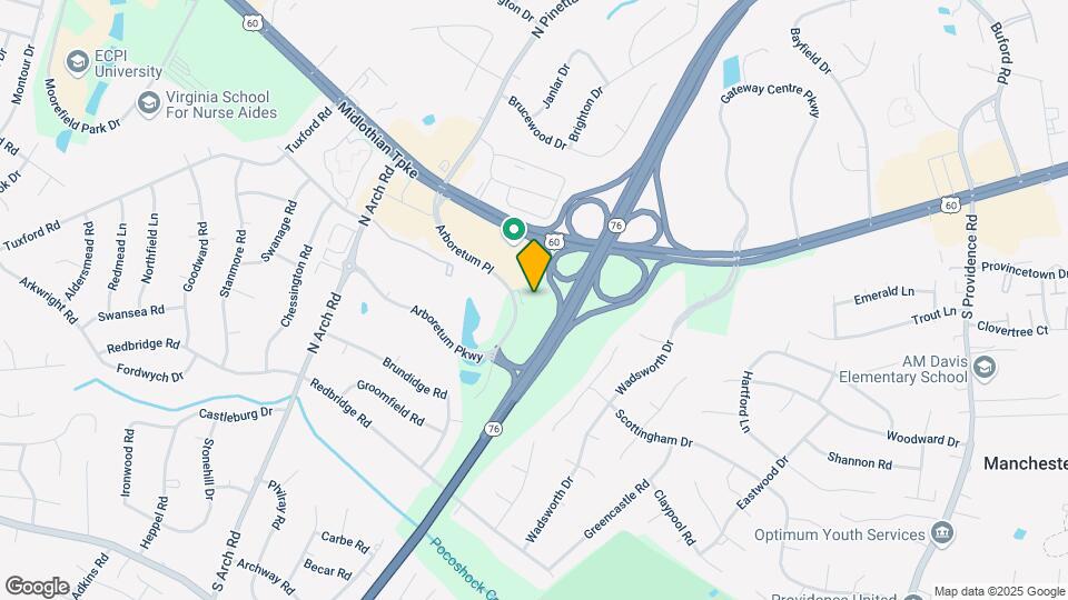 Furnished Studio-North Chesterfield - Arbo Map and Location Details