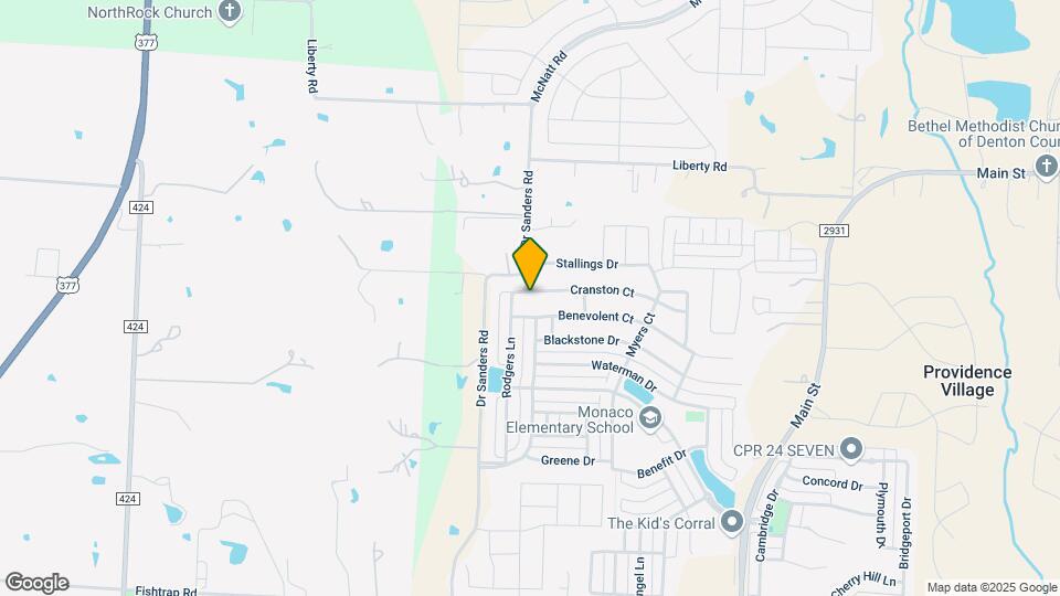 8912 Cranston Ct Map and Location Details