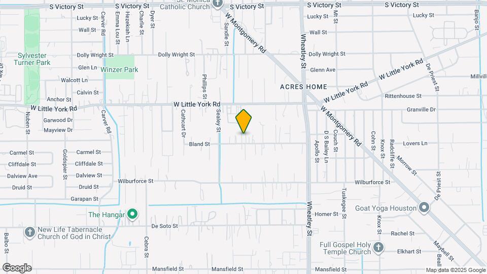 6706 Tippett St Map and Location Details