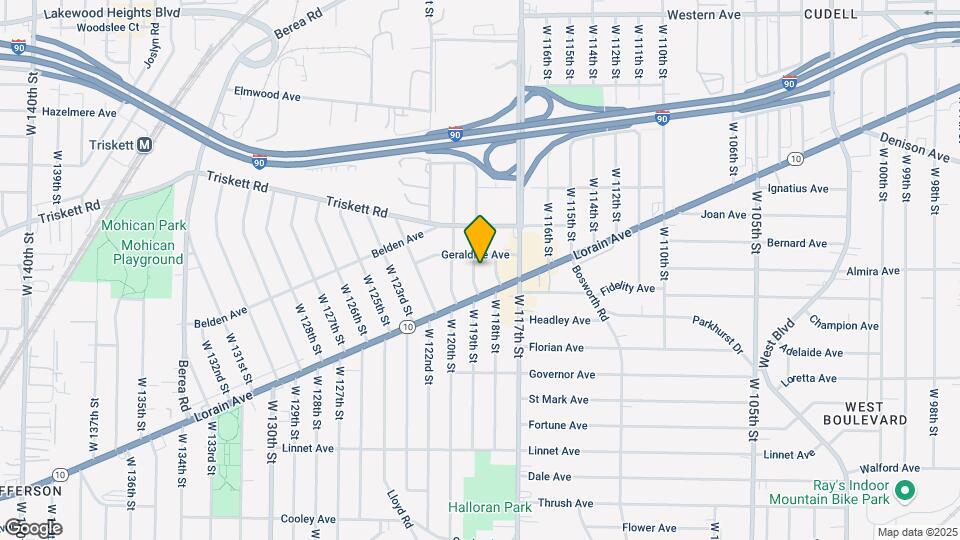 3317 W 119th St-Unit -D Mapa y Detalles de la Ubicación