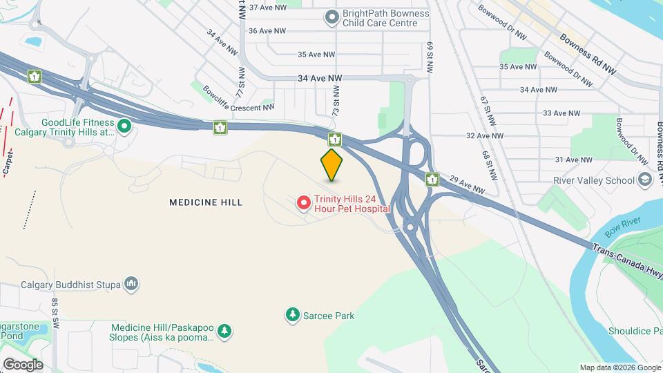 The Landing Map and Location Details