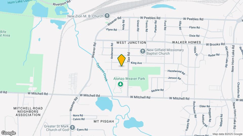 718 Hazelwood Rd Map and Location Details