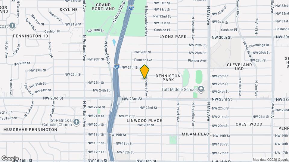 3305 NW 25th St Map and Location Details