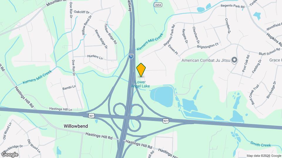 405 Ashington Ct Map and Location Details