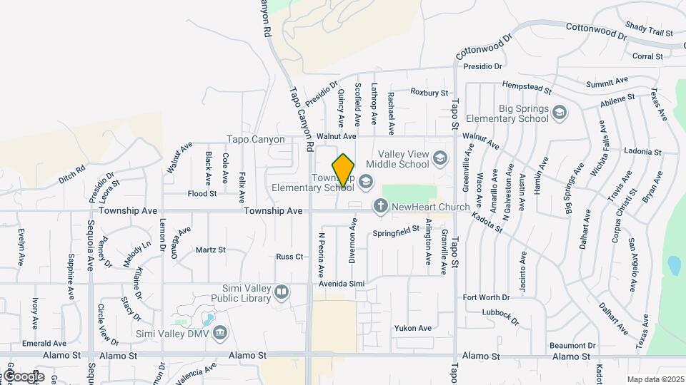 3248 Sunglow Ave Map and Location Details