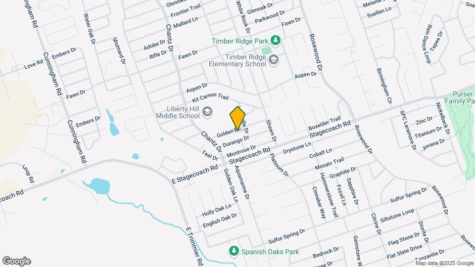 5506 Golden Dr Map and Location Details