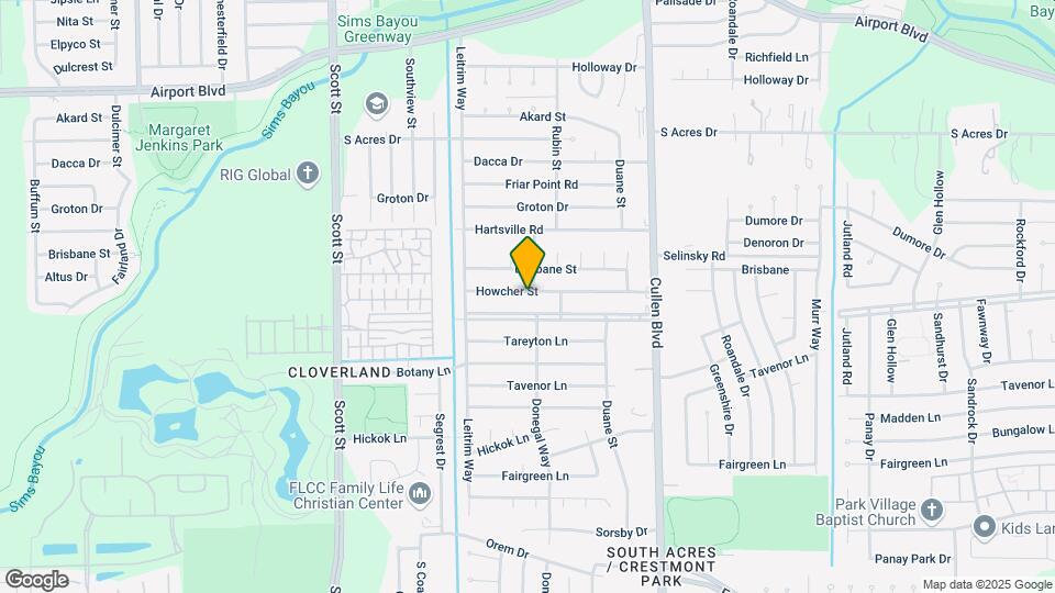 4214 Howcher St Map and Location Details