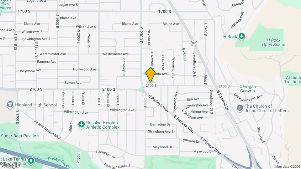 Foothill Terrace Apartments Map and Location Details