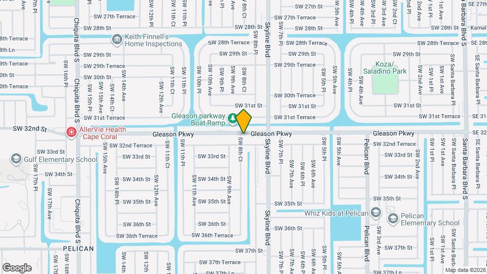 832 Gleason Pkwy Map and Location Details