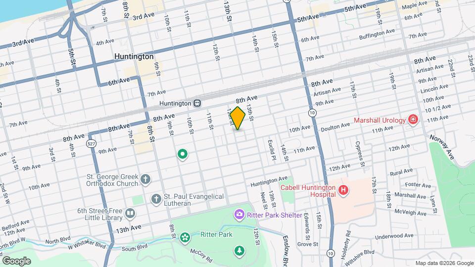 922 12th St, Unit 922 12th Street Apt 1 Map and Location Details