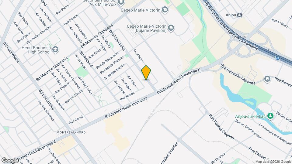 11432 Langelier Boul Map and Location Details