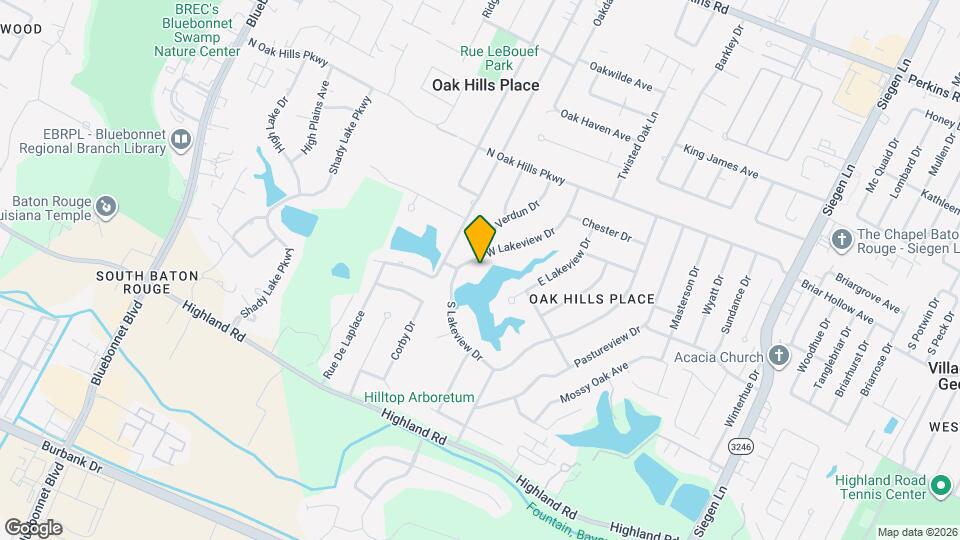 866 W Lakeview Dr Map and Location Details