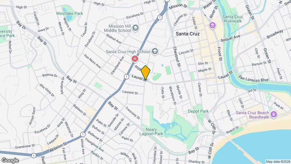 526 California St Map and Location Details