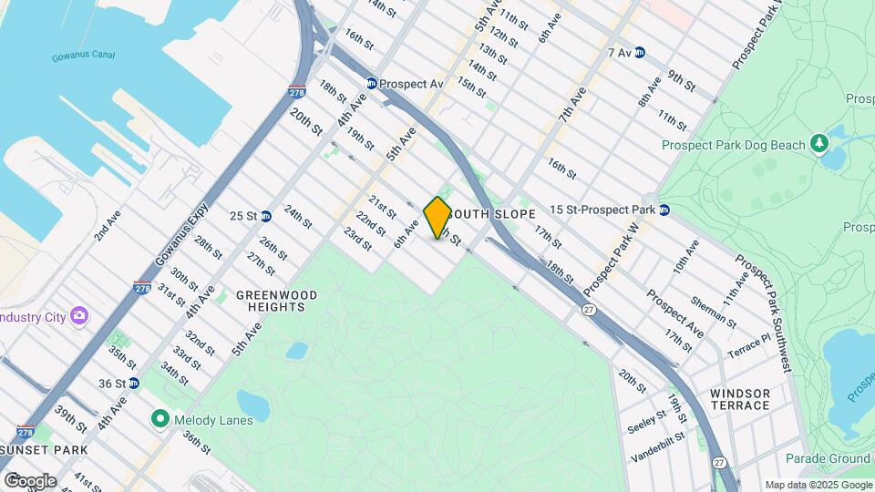 339 21st St Map and Location Details